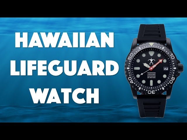 Video thumbnail for The Hawaiian Lifeguard Diver's HLA 5502 Watch - Reviewed!