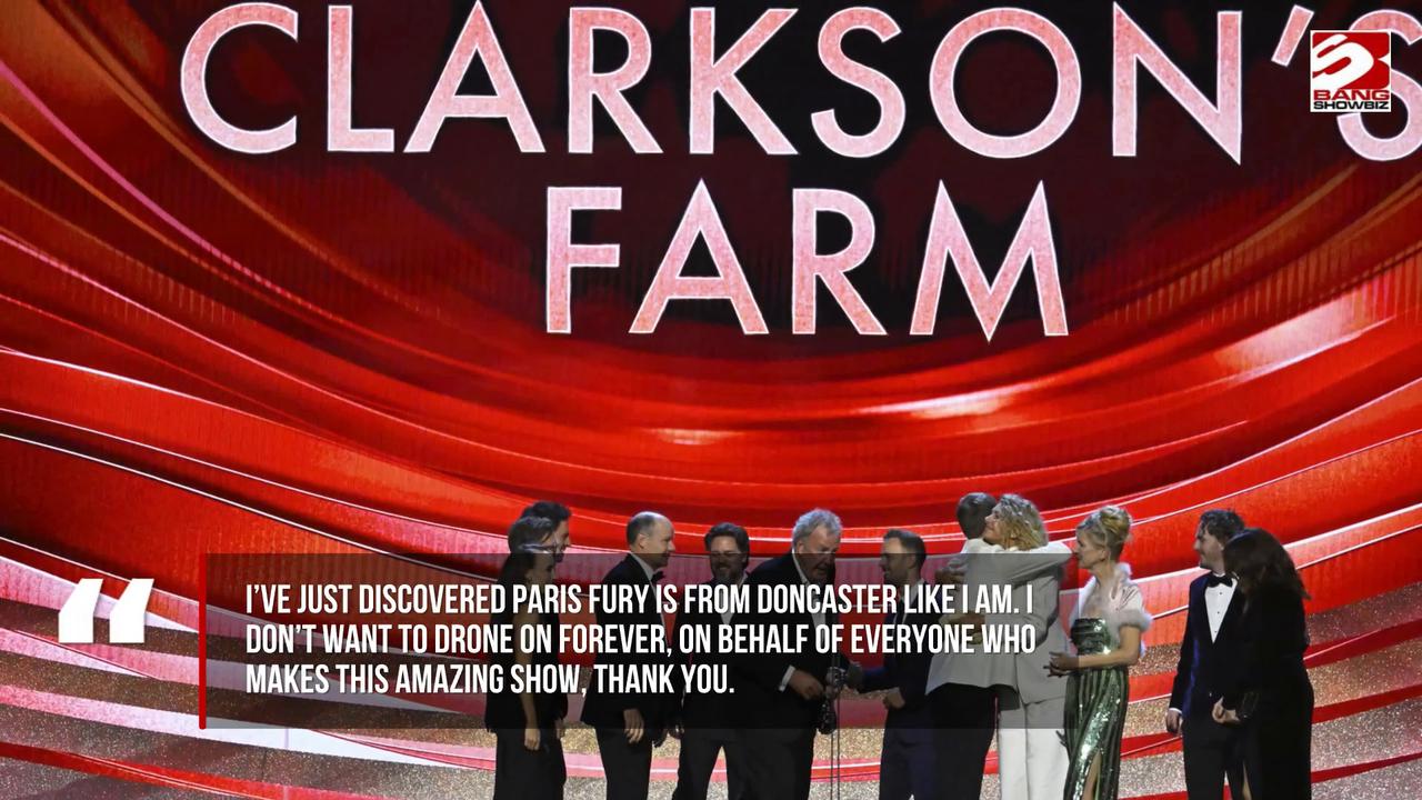 Video thumbnail for Jeremy Clarkson has hailed his success at the National Television Awards as a vote for farmers
