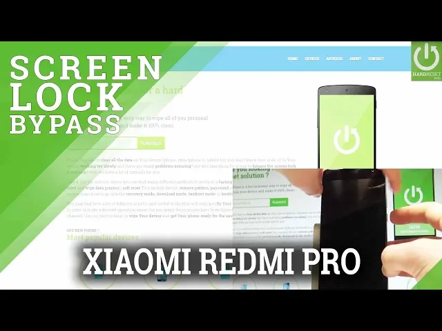 Video thumbnail for Hard Reset XIAOMI Redmi Pro - Remove Screen Lock All XIAOMI