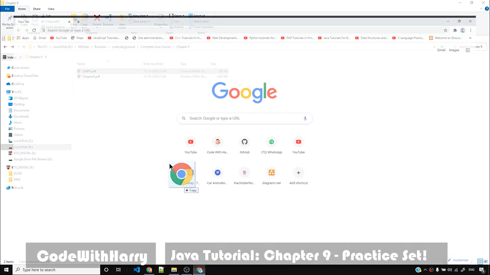 'Video thumbnail for Java Tutorial_ Exercise on Access Modifiers and Constructors'
