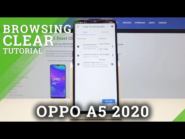 Video thumbnail for How to Clear Browsing Data in OPPO A5 2020 - Delete Cookies