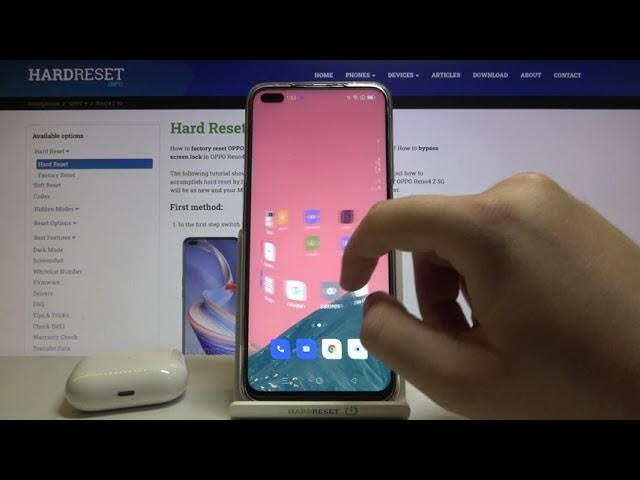 Video thumbnail for How to Change Home Screen Animation on OPPO Reno4 Z 5G – Home Screen Features