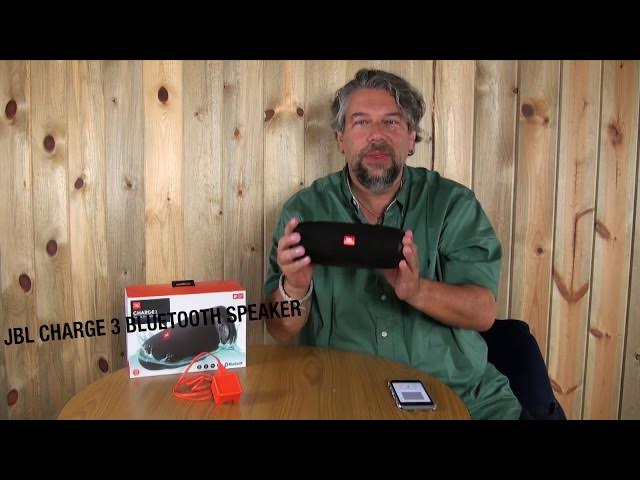 Video thumbnail for JBL Charge 3 Waterproof Bluetooth Speaker - REVIEWED!
