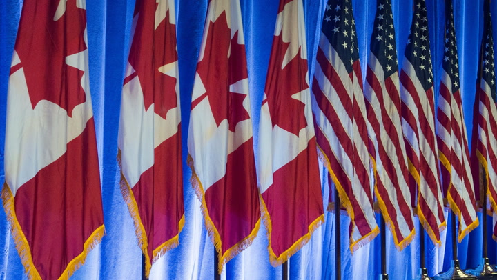 Video thumbnail for U.S.-Canada Trade War Escalates With New Import Bans