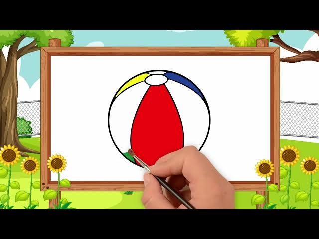 Video thumbnail for Ball coloring Drawing - How To Coloring Ball #coloring #drawings