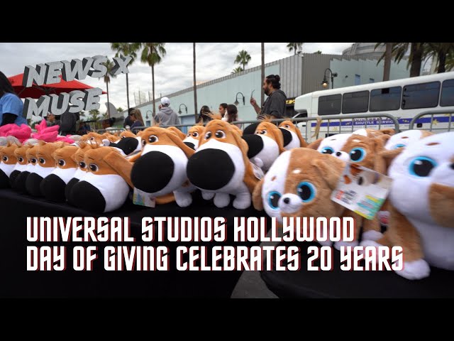 Video thumbnail for Universal Studios Hollywood Day of Giving Celebrates 20 Years