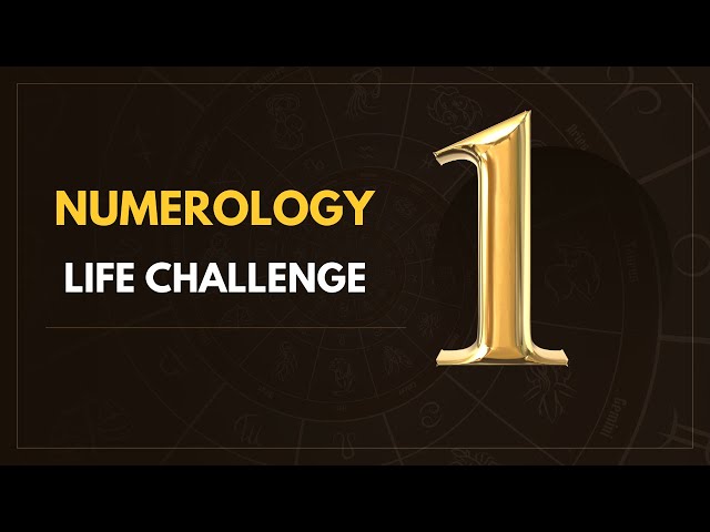 'Video thumbnail for Numerology Life Challenge 1: video'