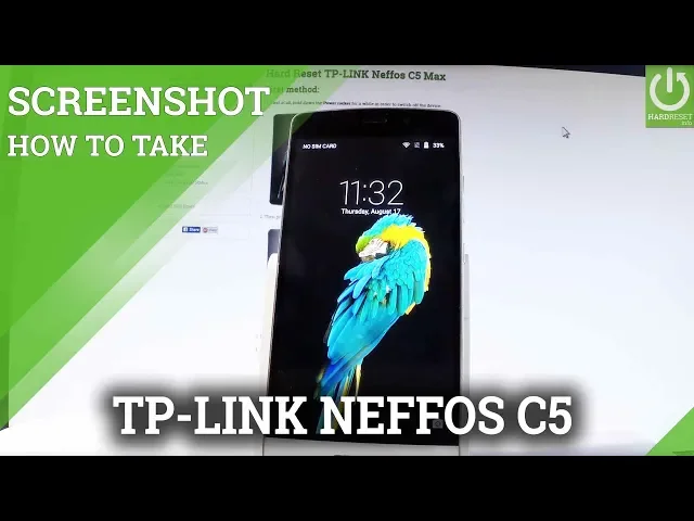 Video thumbnail for How to Take Screenshot in TP-LINK Neffos C5 Max - Capture Screen