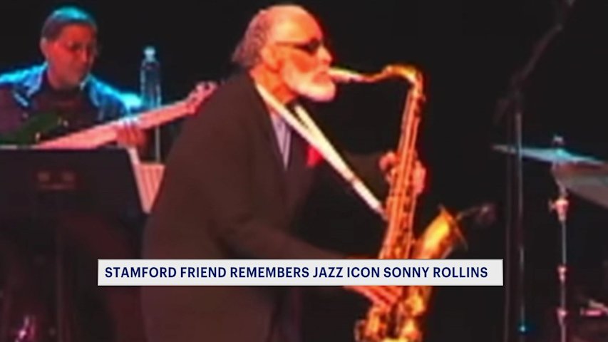 Video thumbnail for Jazz legend Sonny Rollins remembered through words of Stamford friend, musical partner