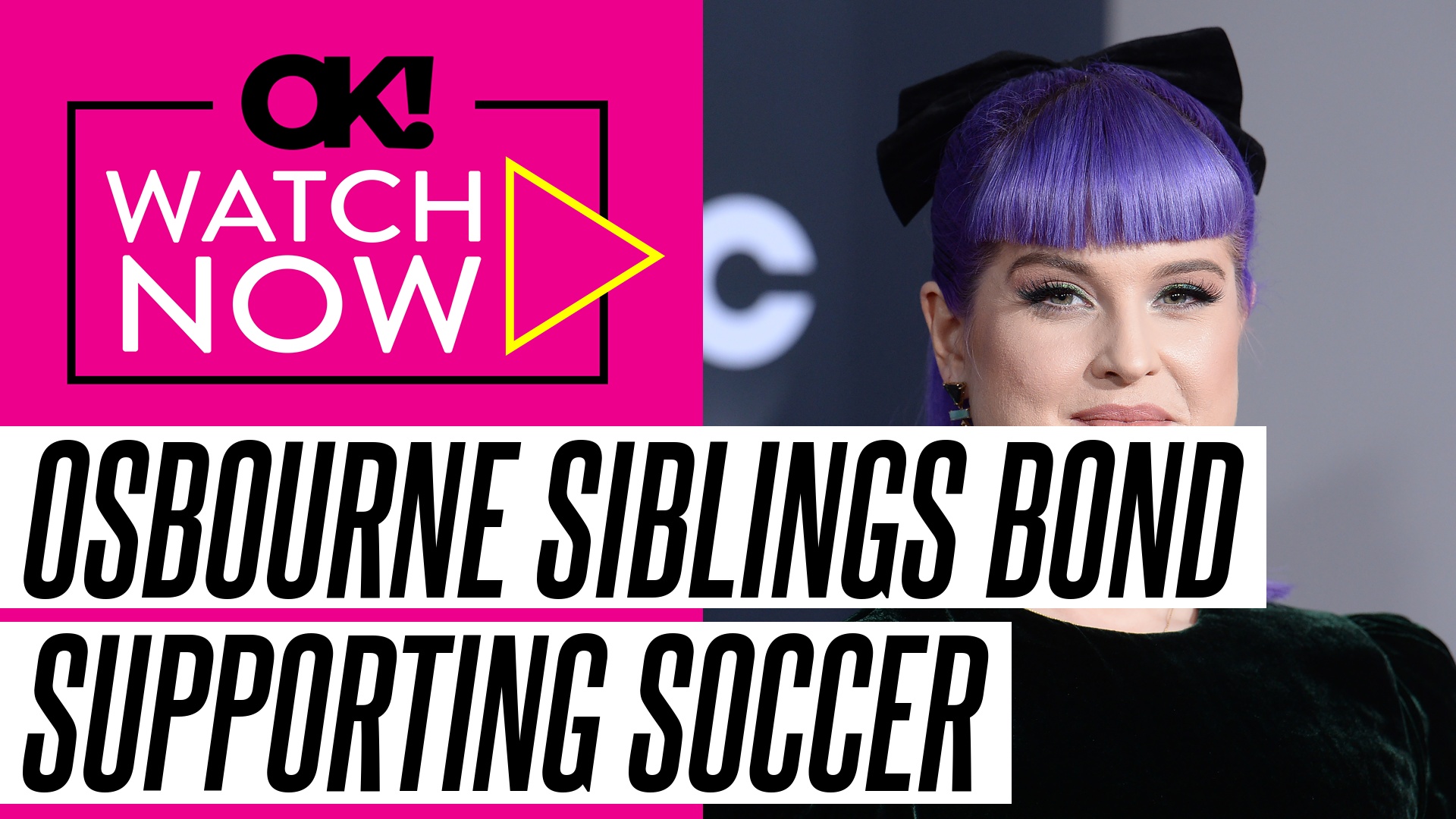 Video thumbnail for Kelly Osbourne and Rarely Seen Brother Louis Bond as They Support Late Father Ozzy's Favorite Soccer Team: Photo
