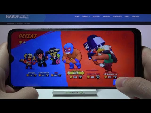 Video thumbnail for Test Brawl Stars Gameplay on Alcatel 1S (2021) – High Graphics Test