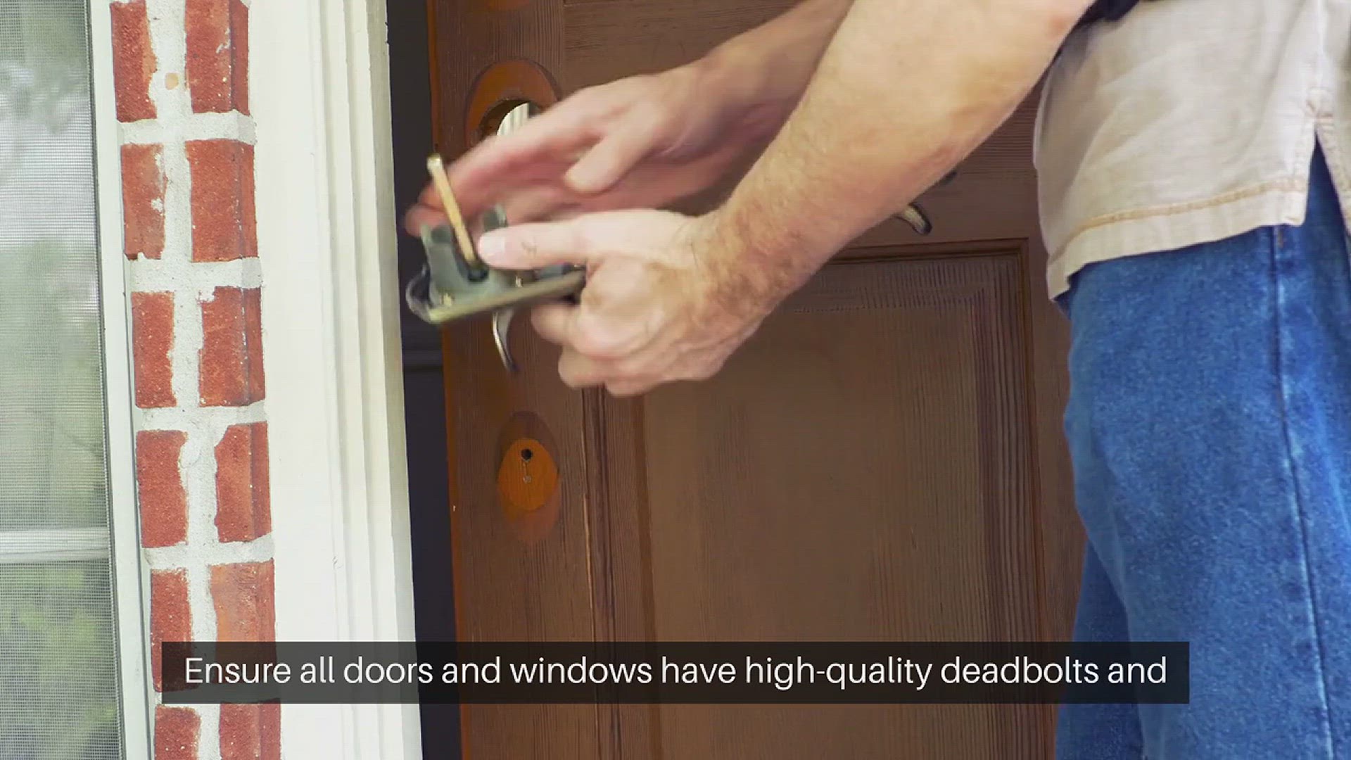 Video thumbnail for Home Security Tips For Single Women