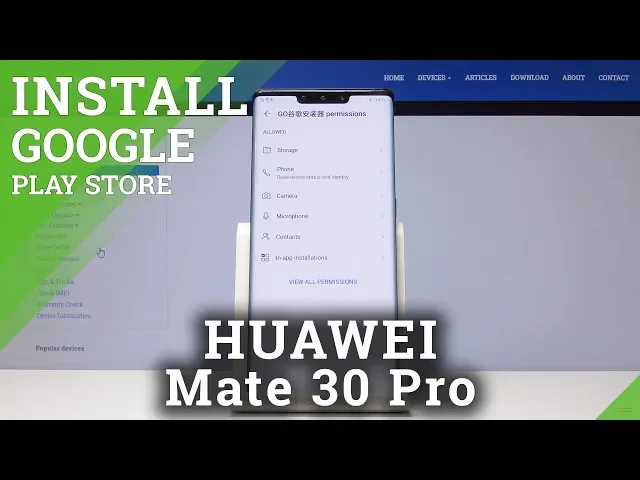 Video thumbnail for HUAWEI Mate 30 Pro Install Google Play Store / Google Services in Mate 30 Pro