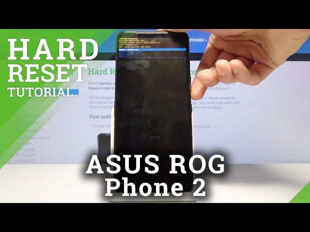 Video thumbnail for How to Hard Reset ASUS ROG Phone 2 - Bypass Password by Recovery Mode
