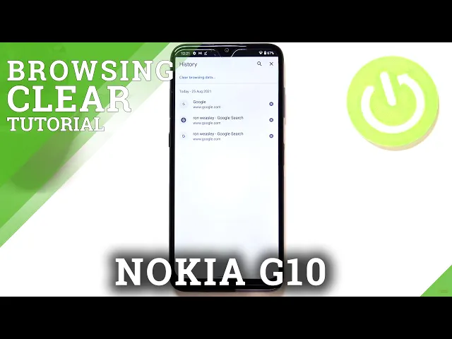 Video thumbnail for How to Clear Browsing Data on NOKIA G10 – Reset Browser History
