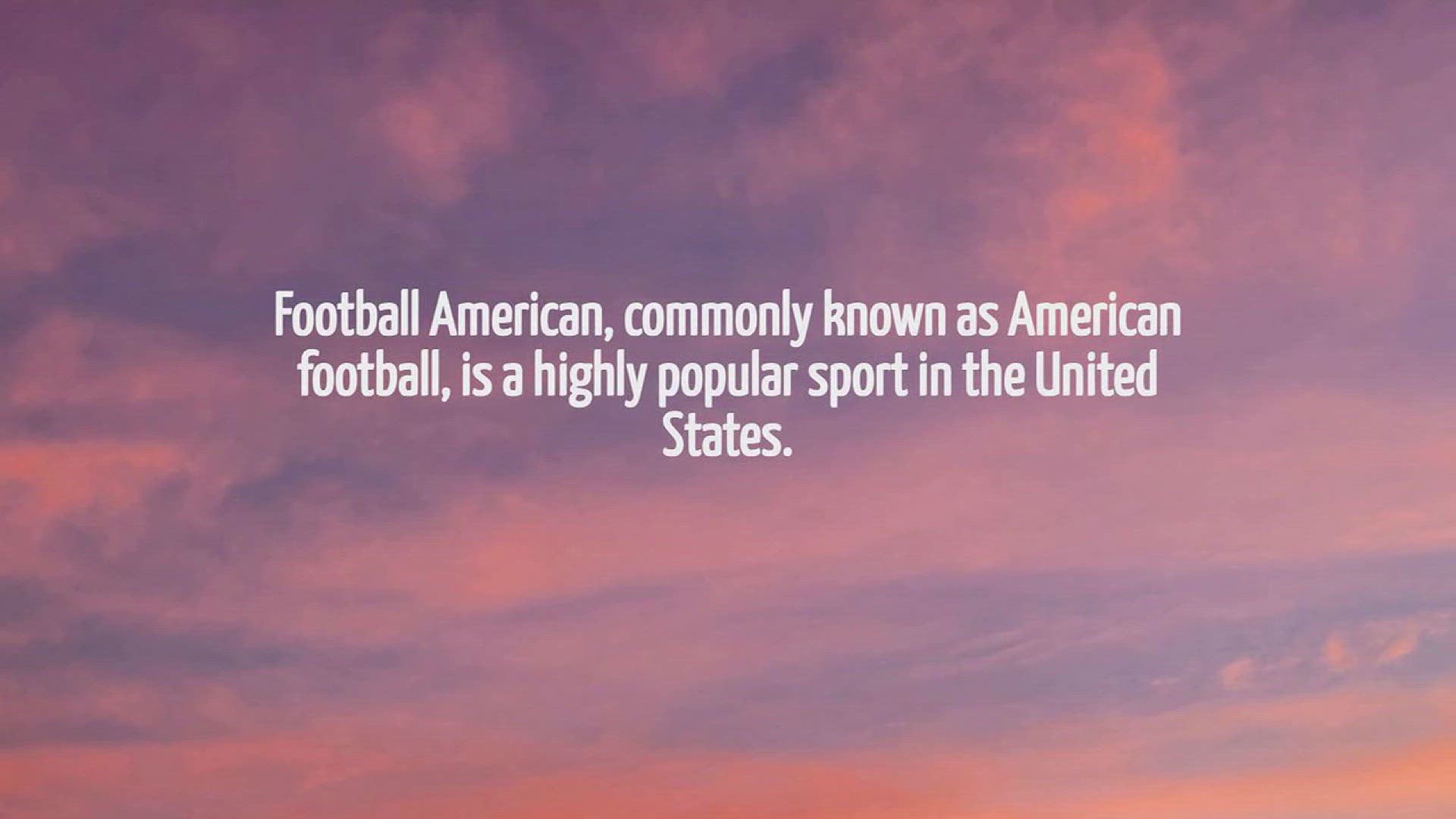 Video thumbnail for What Is Football American
