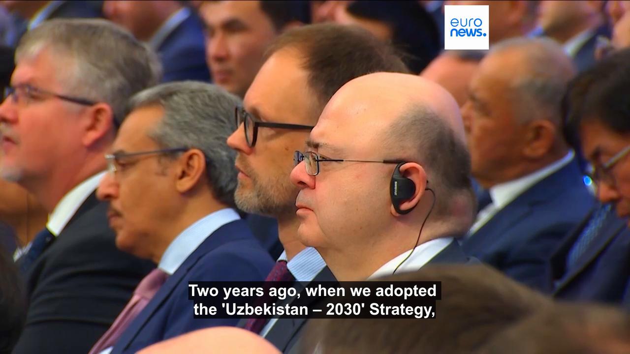 Video thumbnail for Uzbekistan GDP hits record €123 billion as Mirziyoyev hails reforms