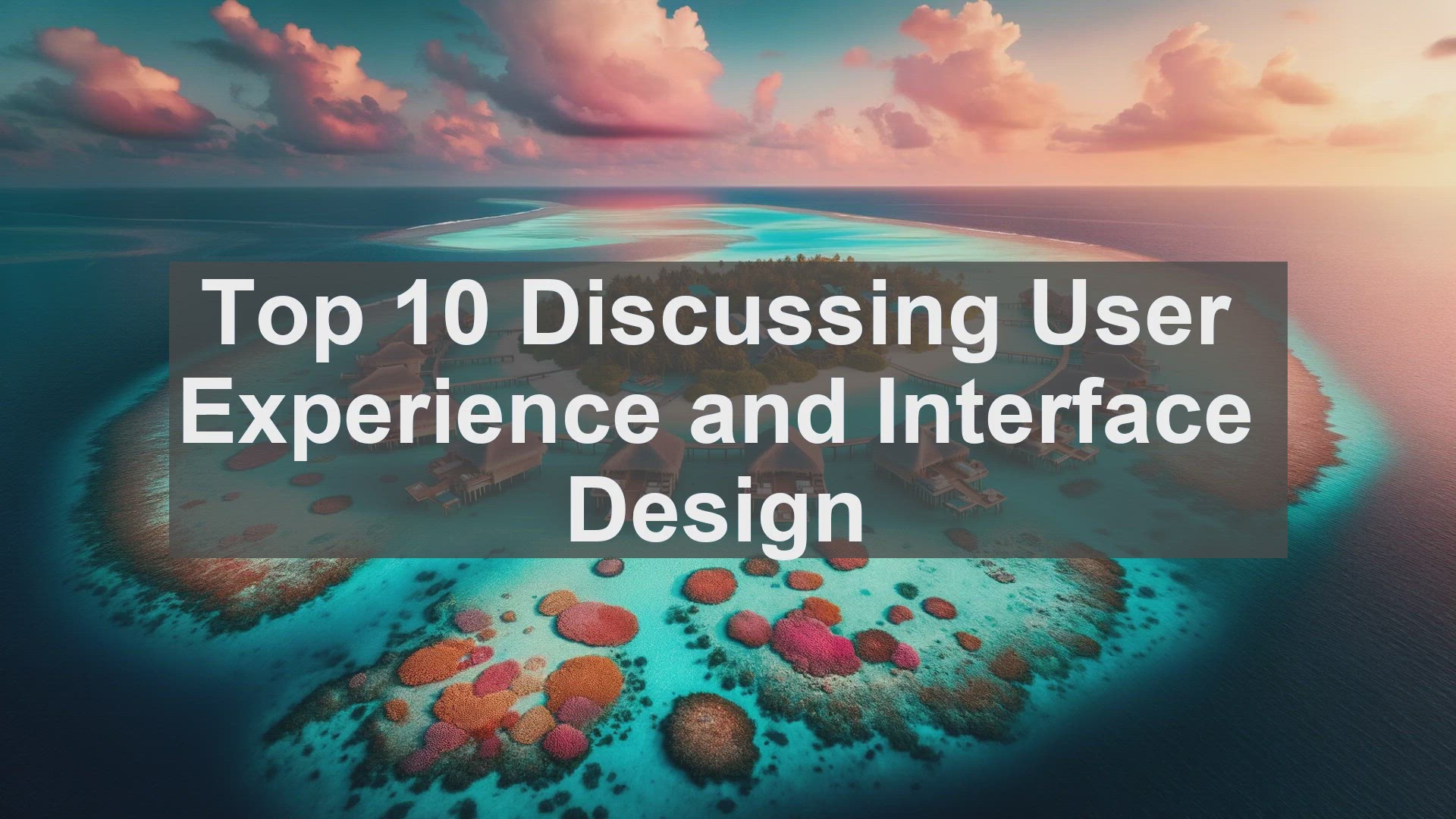 'Video thumbnail for Top 10 Discussing User Experience and Interface Design'