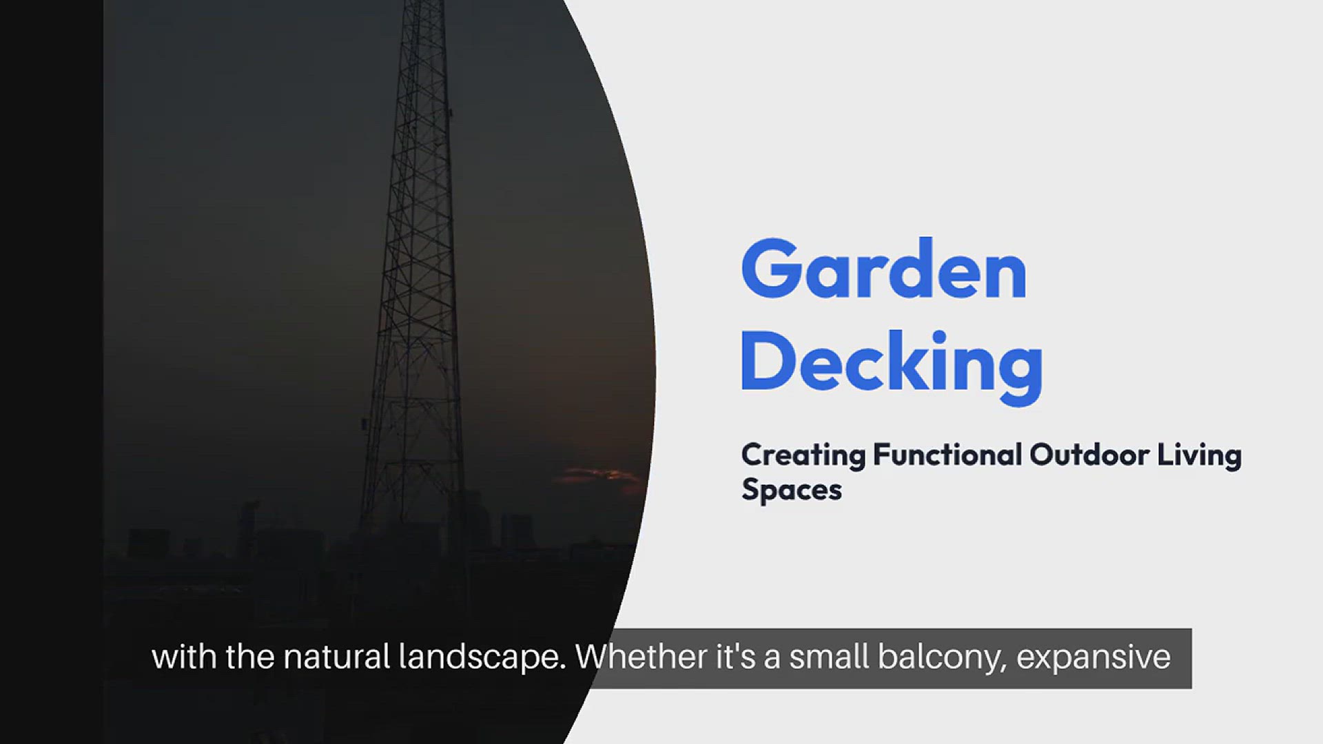 Video thumbnail for Garden Decking Ideas