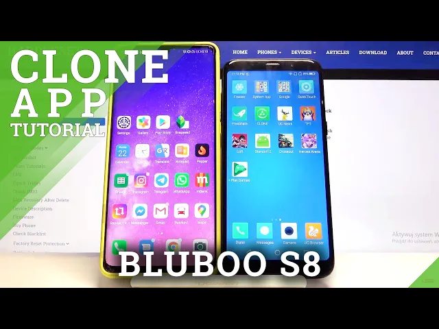 Video thumbnail for How to Copy Data from Bluboo S8 Plus to New Phone – Clone All Files and Contacts with CLONEit