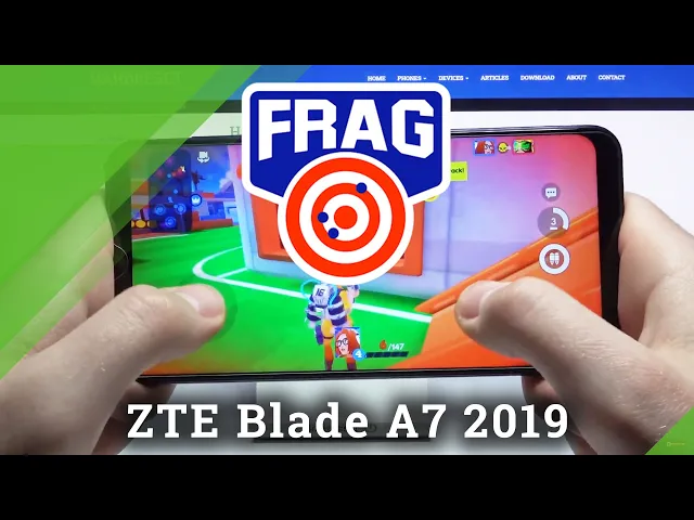 Video thumbnail for Gameplay of FRAG Pro Shooter on ZTE Blade A7 2019 – Efficiency Test