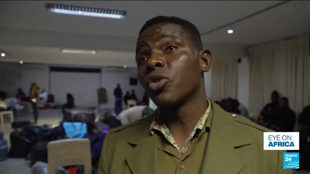 Video thumbnail for African migrants flee as South Africa's xenophobic violence surges