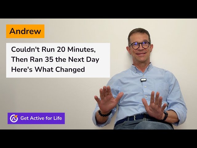 Video thumbnail for Couldn't Run 20 Minutes, Then Ran 35 the Next Day - Here's What Changed