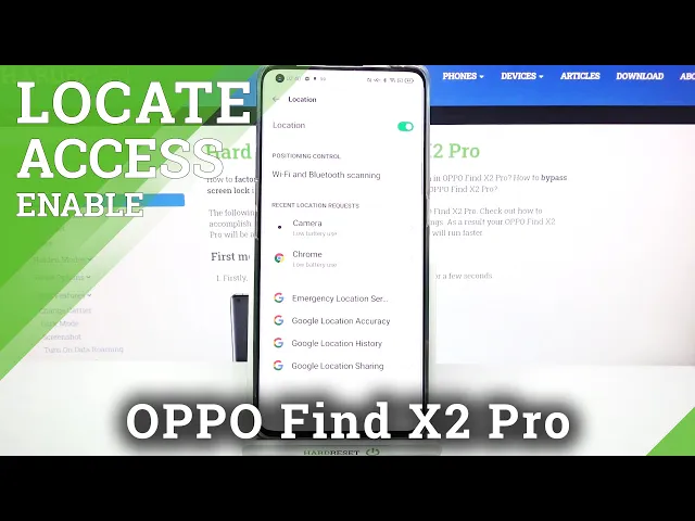 Video thumbnail for How to Turn Off Device Location in OPPO Find X2 Pro – Personalize Location Settings