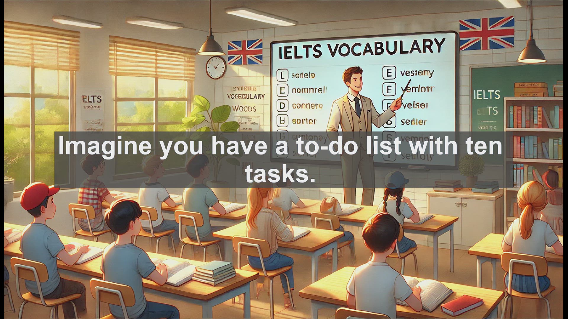 'Video thumbnail for 2500 Must Know IELTS 6.5 Vocabulary - Productivity: Key Concept for IELTS and Daily Life'