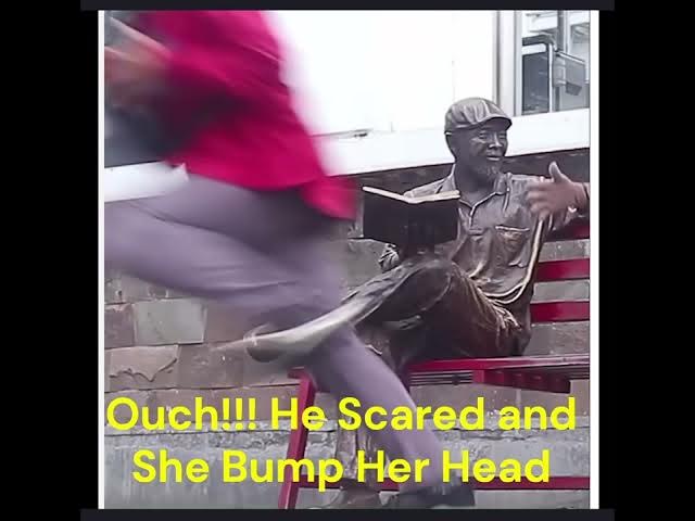 Video thumbnail for Ouch!!! He Scared and She Bump Her Head  #river'sfactflow#facts#river #funnyvideo #funnyshorts#funny