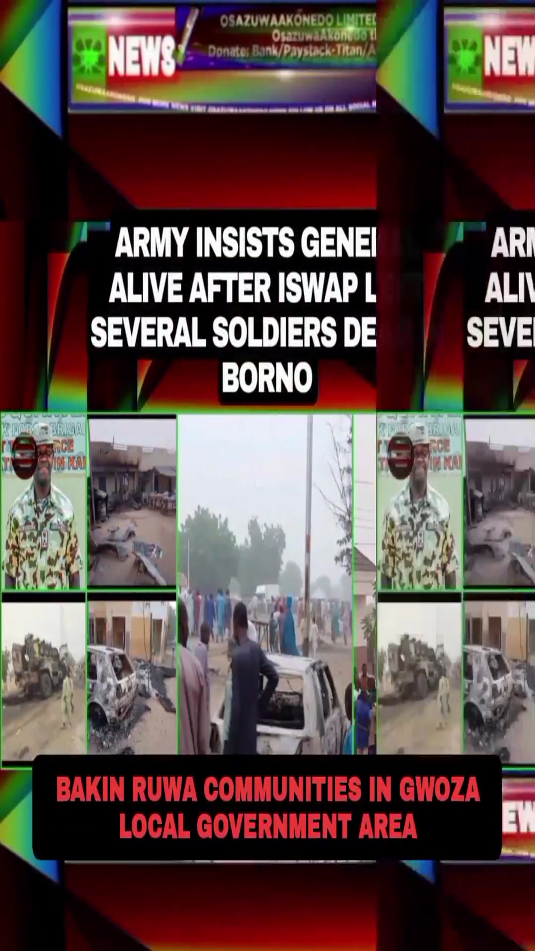 Video thumbnail for Army Insists General Alive After ISWAP Left Several Soldiers Dead In Borno