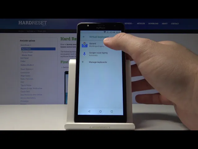 Video thumbnail for How to Use Auto Correction in MyPhone Pocket 18x9 – Manage Auto Correction Options