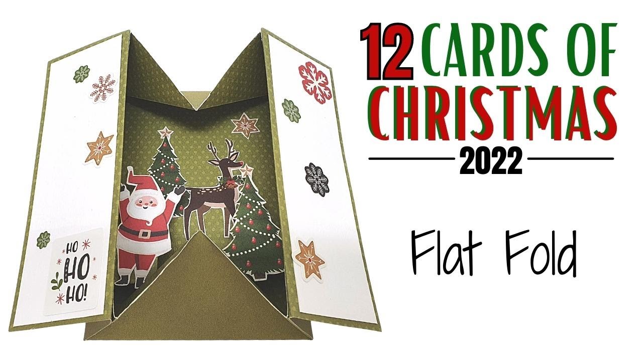 Video thumbnail for 12 Cards of Christmas - Flat Fold Box
