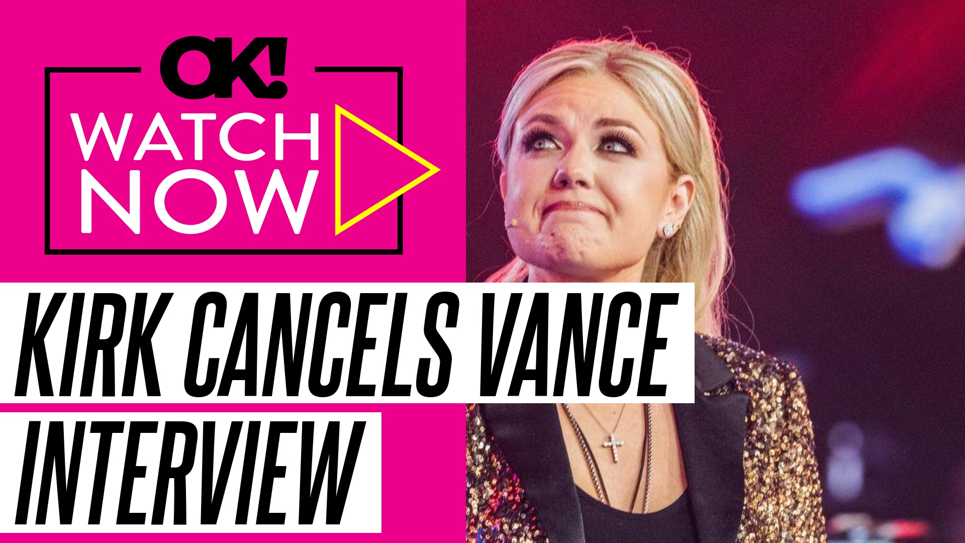 Video thumbnail for Erika Kirk Cancels J.D. Vance Interview Over 'Very Serious' Security 'Threats'