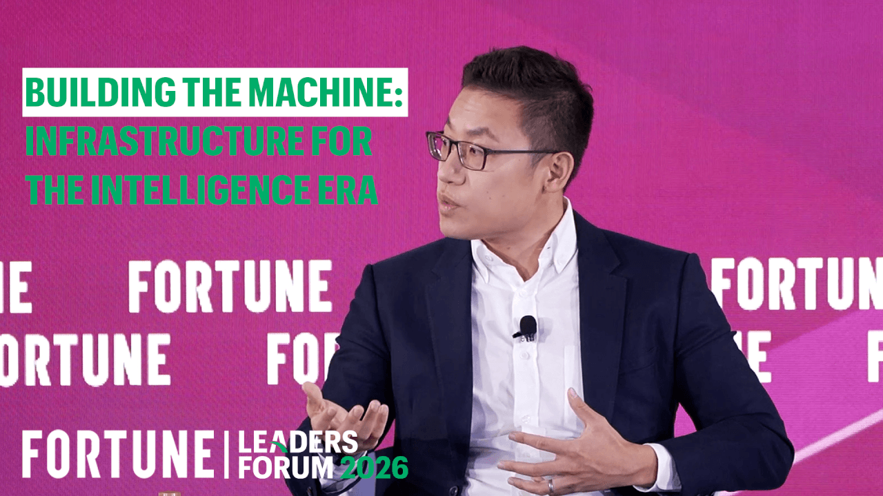 Video thumbnail for Building the Machine: Infrastructure for the Intelligence Era