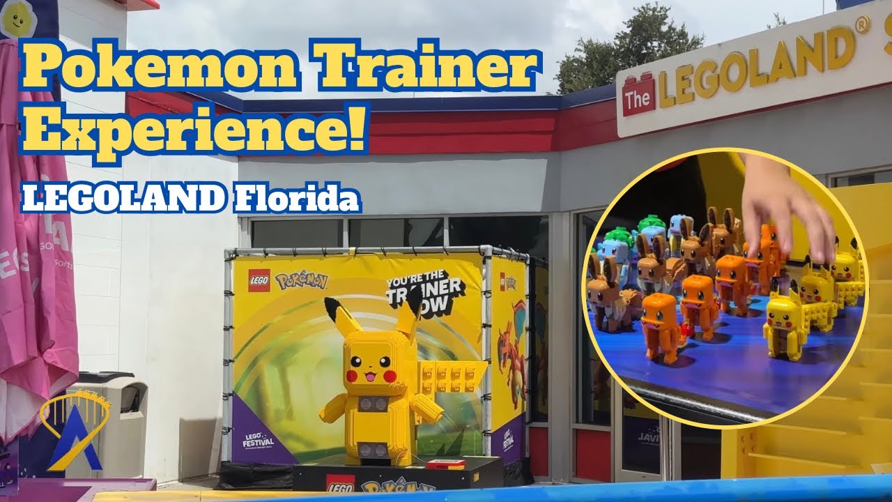 Video thumbnail for Pokemon Trainer Experience, LEGO Festival - LEGOLAND Florida