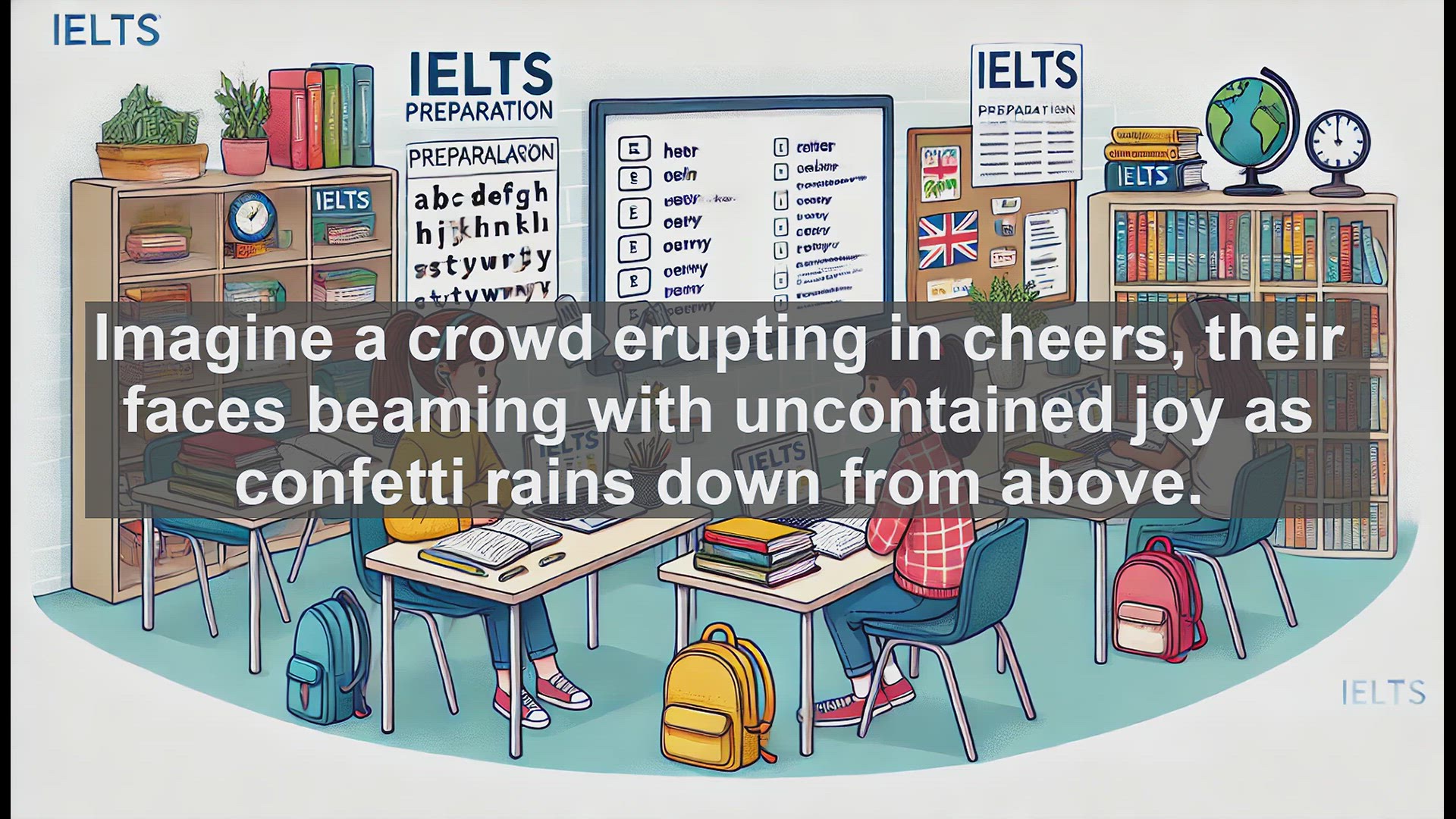 'Video thumbnail for 5000 Must Know IELTS 8.0 Vocabulary - Exuberance: Mastering a Vibrant IELTS Vocabulary Word'