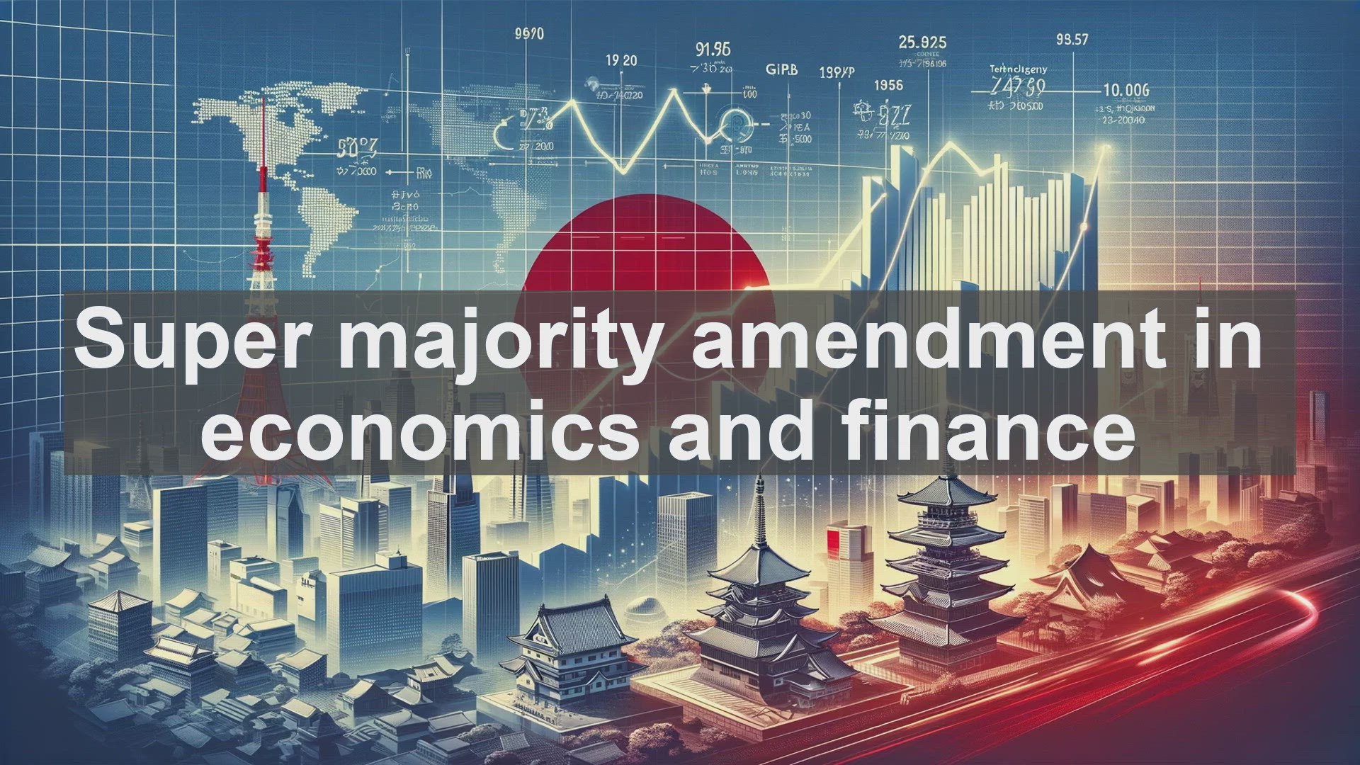 'Video thumbnail for Super majority amendment in economics and finance'
