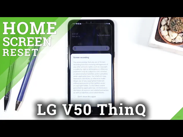 Video thumbnail for How to Record Screen in LG V50 ThinQ – Save Fleeting Content