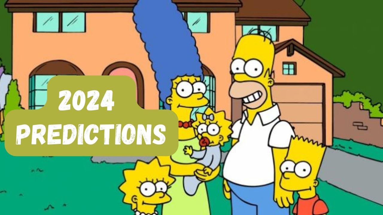 'Video thumbnail for Simpsons 2024 predictions: video blog'