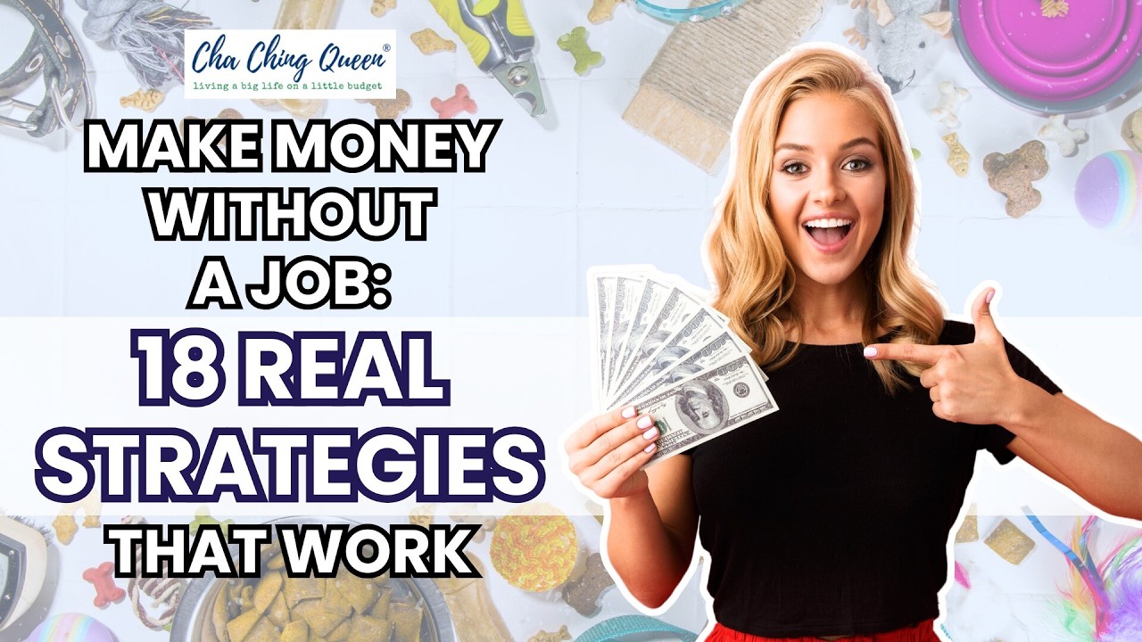 Video thumbnail for Make Money Without a Job 18 Real Strategies That Work