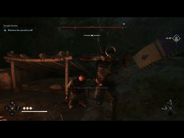 Video thumbnail for Assassin's Creed Shadows - Temple Stories: Retrieve The Sacred Scroll of Yamato Yasuke Kanabo Combat