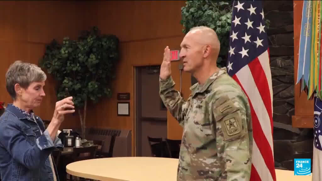 Video thumbnail for Hegseth ousts US Army chief of staff