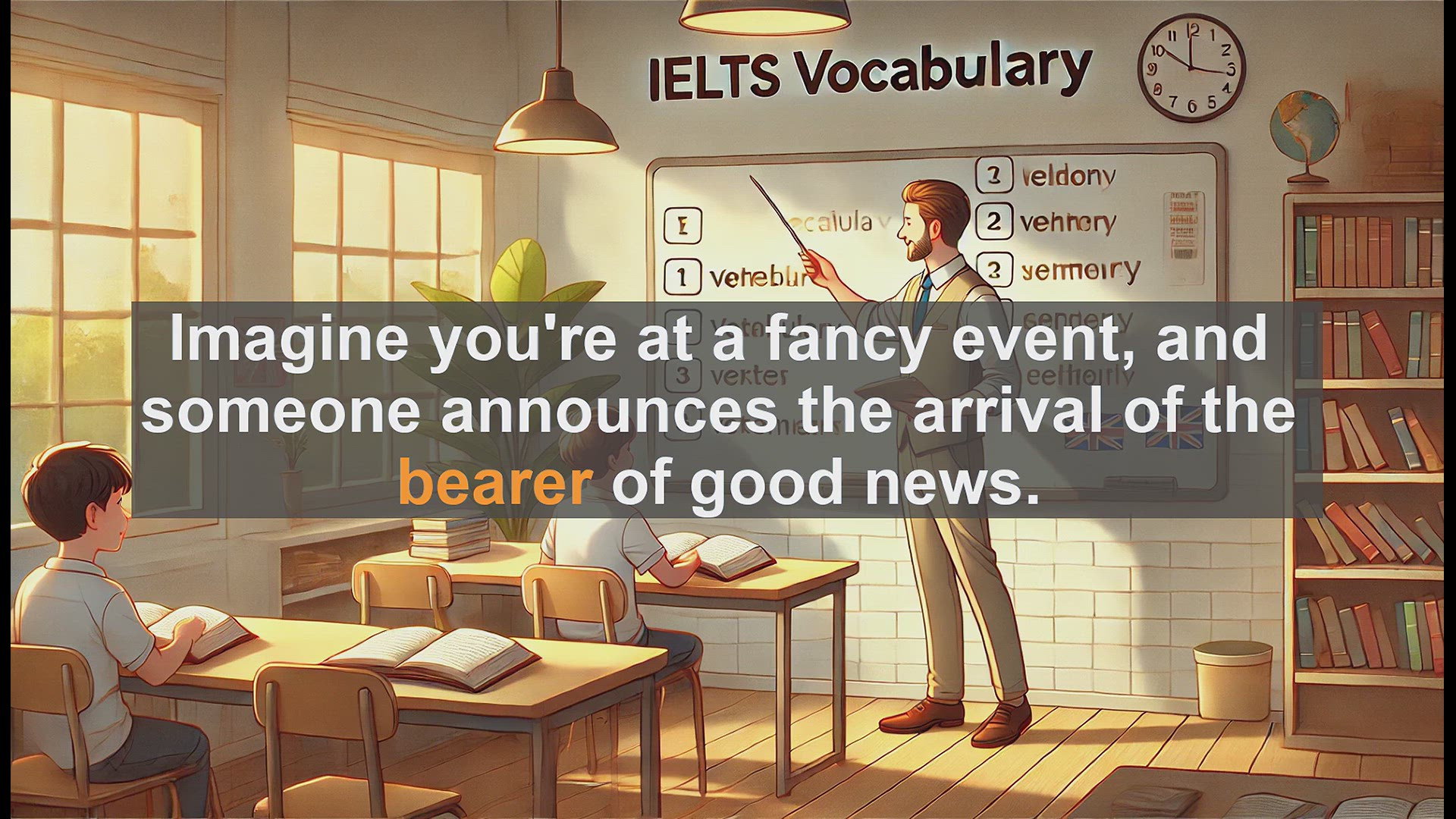 'Video thumbnail for 2500 Must Know IELTS 6.5 Vocabulary - What is a Bearer? IELTS Vocabulary Explained'