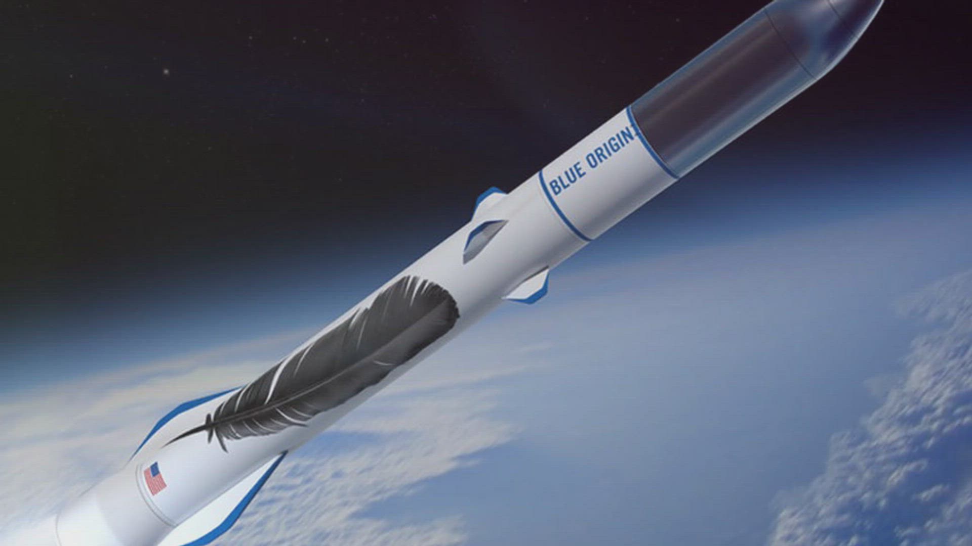 Video thumbnail for The New Glenn Rocket's First Stage Is Real, And It's Breathtaking