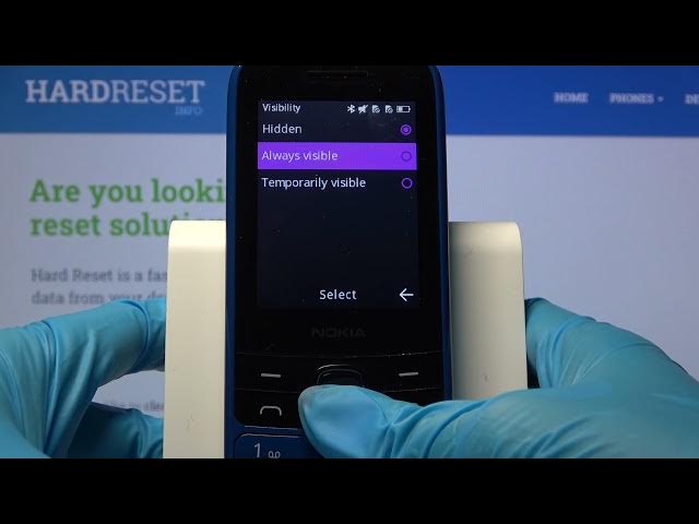 Video thumbnail for How to Connect Bluetooth Device to NOKIA 225 4G - Use Bluetooth
