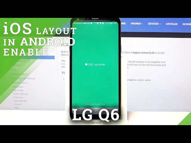 Video thumbnail for Get and Apply iOS Launcher - Apple Layout on LG Q6