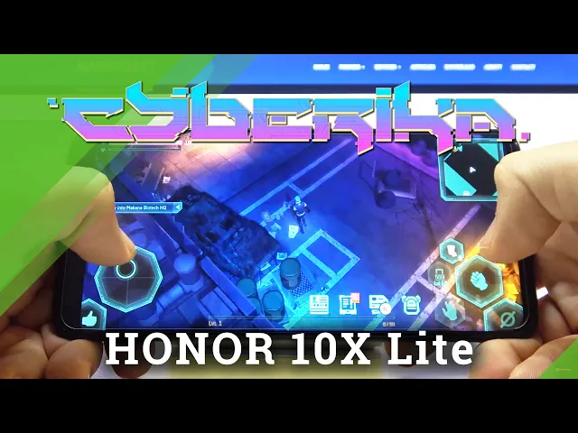 Video thumbnail for Honor 10X Lite Cyberika Game Review