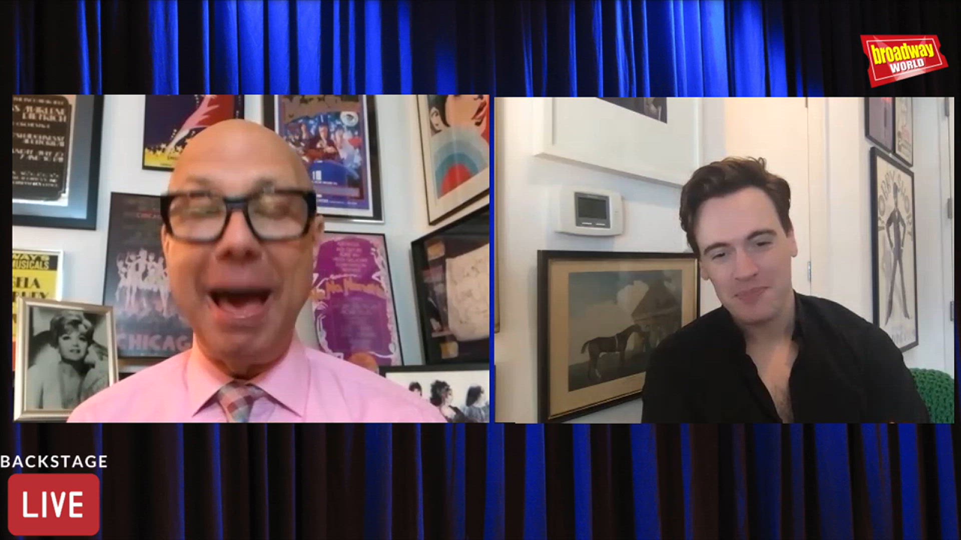 Video thumbnail for Erich Bergen is All About His New Broadway Gig in CHICAGO
