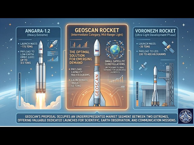 Video thumbnail for Russia’s New Rocket: 900 kg to Orbit and a Private Space Race